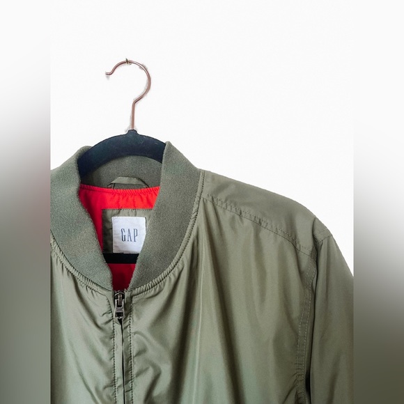 Gap Green Bomber Jacket - Picture 3 of 5